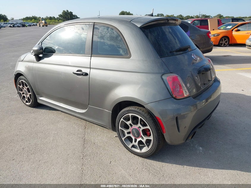 2013 Fiat 500 VIN 3C3CFFHH9DT613532 IAAI salvage auction — NORMAL WEAR, Original (Texas), sold $1,875 on 2026-09-11 (photo 3)