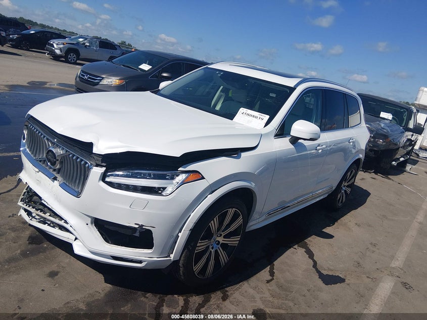 2021 Volvo Xc90 VIN YV4A22PL2M1736753 IAAI salvage auction — FRONT END, Wait Title, sold $16,400 on 2026-09-09 (photo 2)