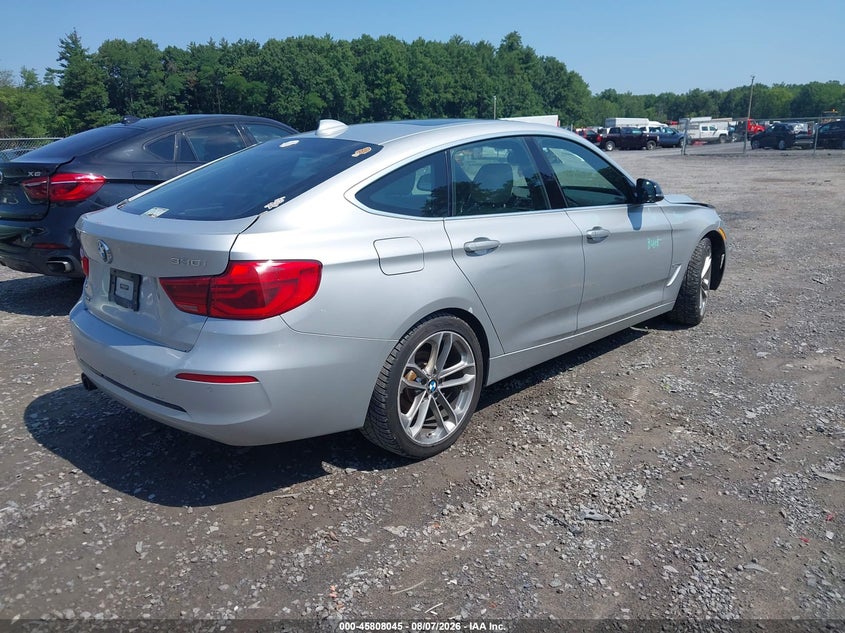 2018 BMW 3er VIN WBA8Z9C52JG827881 IAAI salvage auction — FRONT END, Salvage Title, sold $4,975 on 2026-08-20 (photo 4)