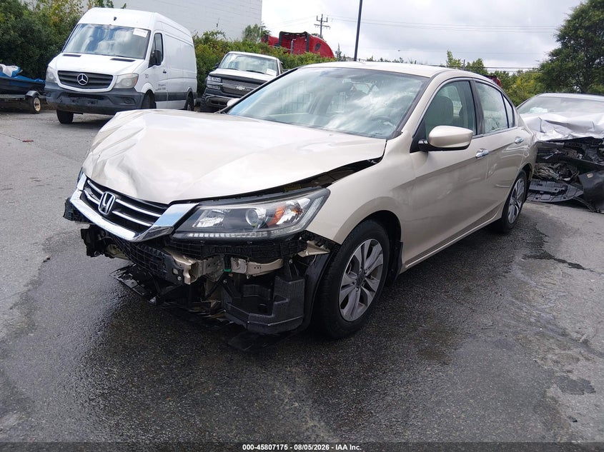 2013 Honda Accord VIN 1HGCR2F34DA246096 IAAI salvage auction — FRONT END, Salvage (North Carolina), sold $2,900 on 2026-08-24 (photo 2)
