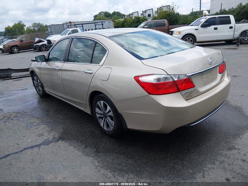 2013 Honda Accord VIN 1HGCR2F34DA246096 IAAI salvage auction — FRONT END, Salvage (North Carolina), sold $2,900 on 2026-08-24 (photo 3)