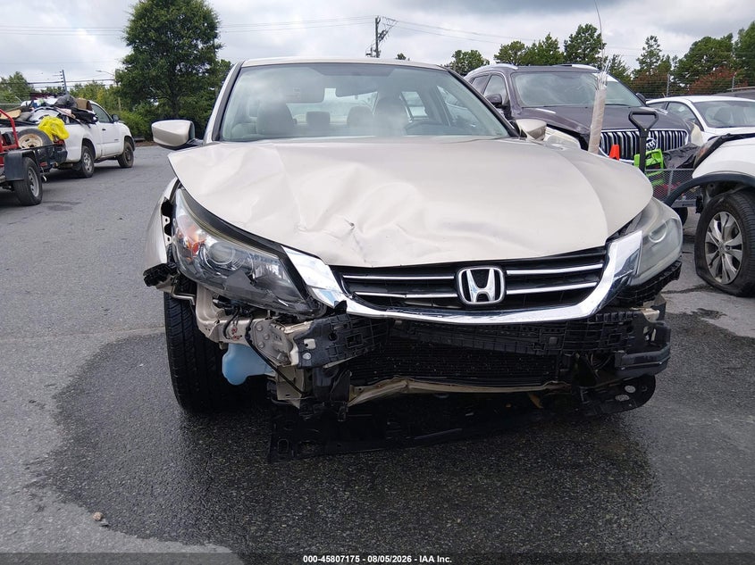 2013 Honda Accord VIN 1HGCR2F34DA246096 IAAI salvage auction — FRONT END, Salvage (North Carolina), sold $2,900 on 2026-08-24 (photo 6)