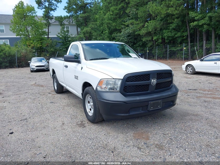 2017 Ram 1500 VIN 3C6JR6DG4HG708173 IAAI salvage auction — NORMAL WEAR, SF97 (Virginia), sold $13,300 on 2026-08-19 (photo 1)