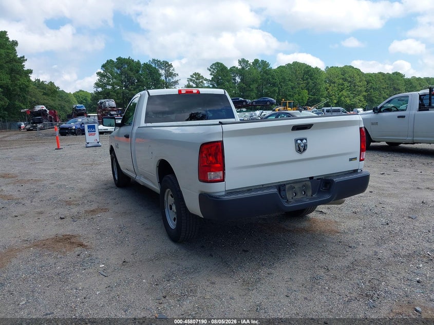 2017 Ram 1500 VIN 3C6JR6DG4HG708173 IAAI salvage auction — NORMAL WEAR, SF97 (Virginia), sold $13,300 on 2026-08-19 (photo 3)