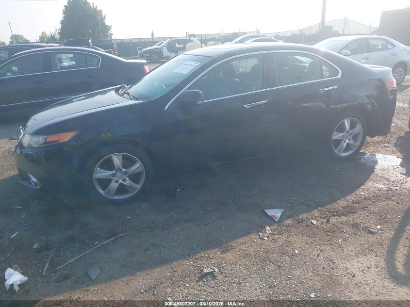 2011 Acura Tsx VIN JH4CU2F65BC009401 IAAI salvage auction — SIDE, Clear (Virginia), sold $2,200 on 2026-08-30 (photo 2)
