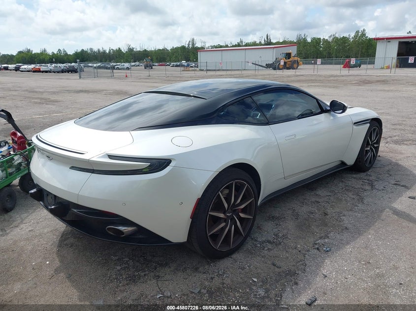 2017 Aston martin Db11 VIN SCFRMFAV1HGL02877 IAAI salvage auction — LEFT FRONT, Salvage Title, sold $43,750 on 2026-09-14 (photo 4)