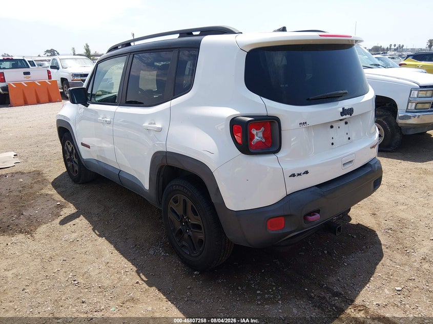 2018 Jeep Renegade VIN ZACCJBCBXJPG88698 IAAI salvage auction — NORMAL WEAR, Salvage Title, sold $1,975 on 2026-08-10 (photo 3)