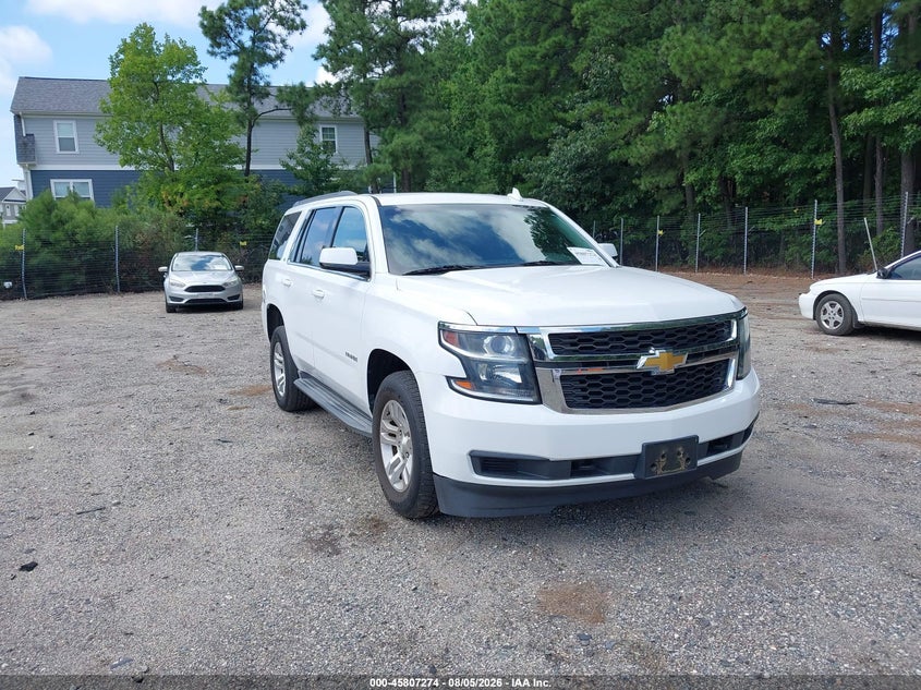 2016 Chevrolet Tahoe VIN 1GNSKAEC6GR303762 — IAAI salvage auction photo