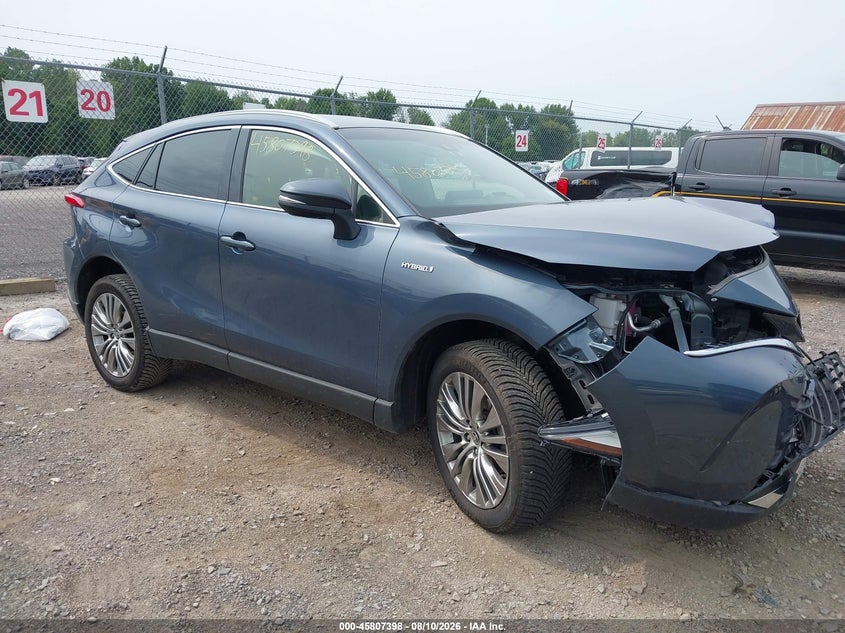 2021 Toyota Venza VIN JTEAAAAH2MJ027546 — IAAI salvage auction photo