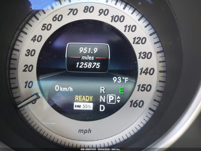 2014 Mercedes-benz E-klasse VIN WDDHF9FB0EA960327 IAAI salvage auction — REAR END, Salvage (California), sold $3,625 on 2026-08-17 (photo 7)