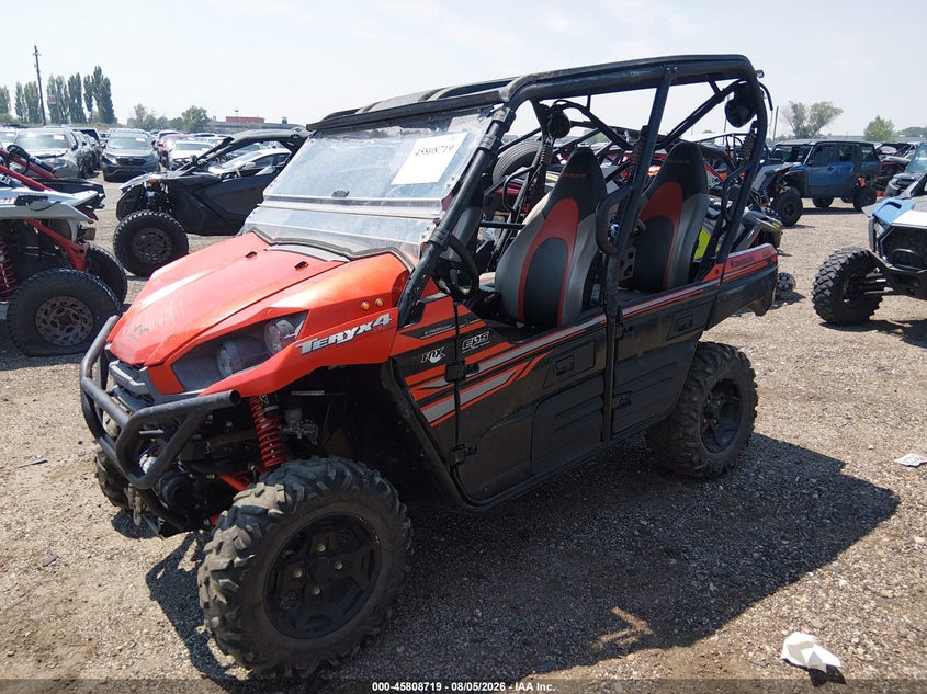 2017 Kawasaki VIN JKBRTCG16HB504752 IAAI salvage auction — ROLLOVER, Salvage (Utah), sold $1,600 on 2026-09-09 (photo 2)