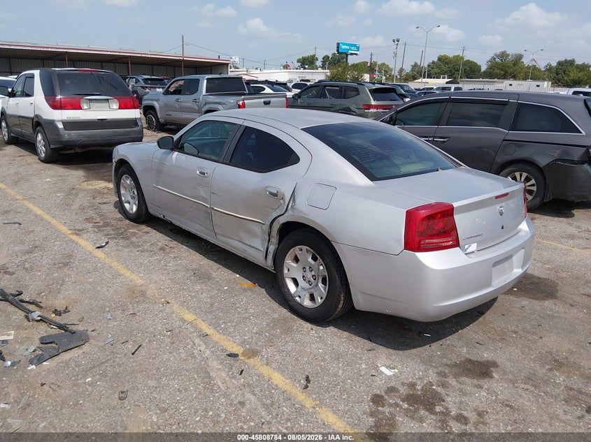 2006 Dodge Charger VIN 2B3KA43G76H427610 IAAI salvage auction — REAR END, Salvage (Texas), sold $375 on 2026-08-19 (photo 3)