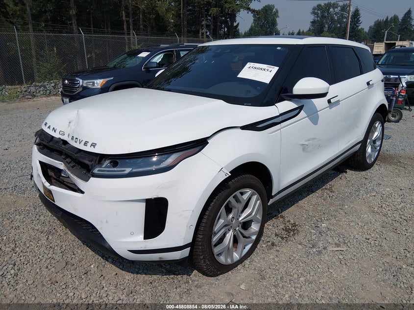 2020 Land rover Range rover evoque VIN SALZP2FX6LH100024 IAAI salvage auction — FRONT END, Salvage Title, sold $5,600 on 2026-08-27 (photo 2)