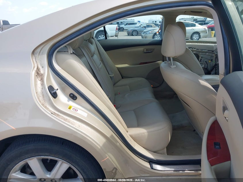2007 Lexus ES VIN JTHBJ46G472062175 IAAI salvage auction — LEFT SIDE, Original (Texas), sold $975 on 2026-09-16 (photo 8)