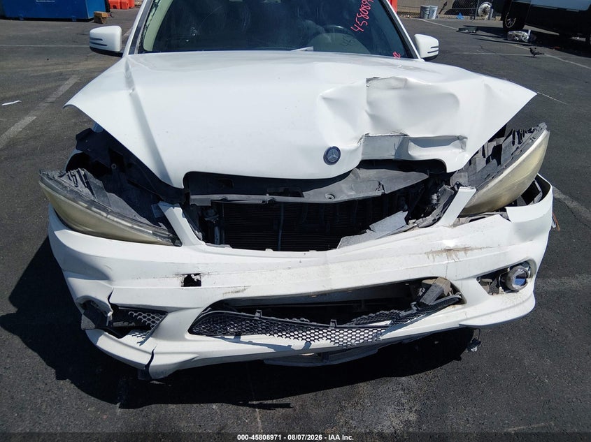 2010 Mercedes-benz C class VIN WDDGF5EB3AR119846 IAAI salvage auction — FRONT END, Salvage (Nevada), sold $100 on 2026-08-21 (photo 6)
