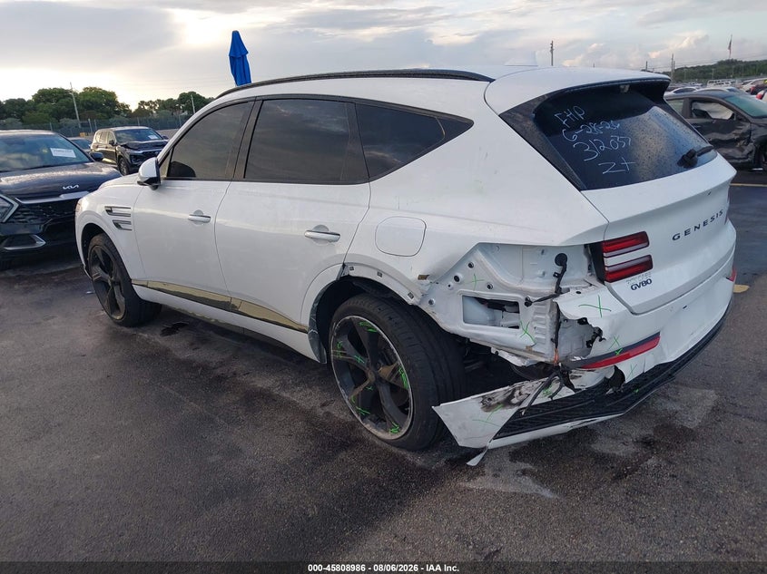 2026 Genesis Gv80 VIN KMUHCESC1TU312031 IAAI salvage auction — REAR END, Salvage Title, sold $45,800 on 2026-09-10 (photo 3)