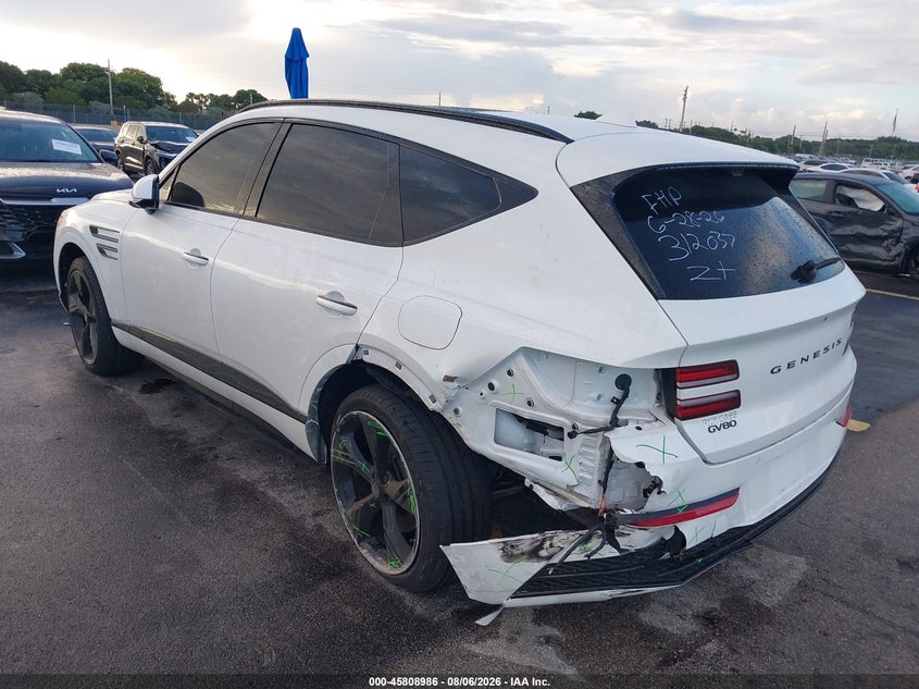 2026 Genesis Gv80 VIN KMUHCESC1TU312031 IAAI salvage auction — REAR END, Salvage Title, sold $45,800 on 2026-09-10 (photo 6)