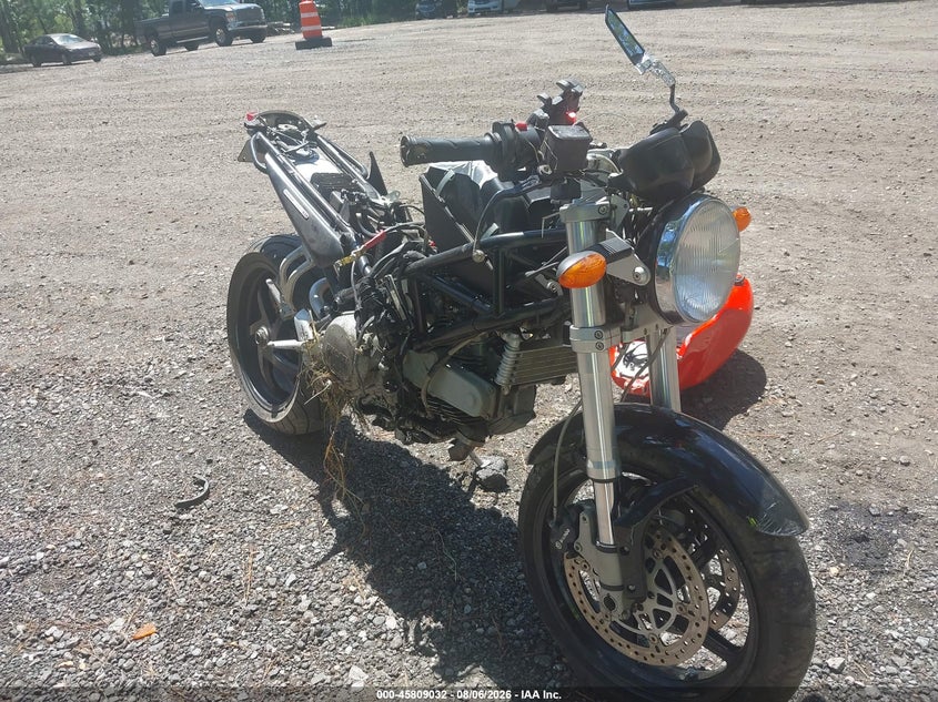 2006 Ducati Monster VIN ZDM1RAAN56B084778 IAAI salvage auction — SIDE, Salvage (Virginia), sold $150 on 2026-09-02 (photo 1)