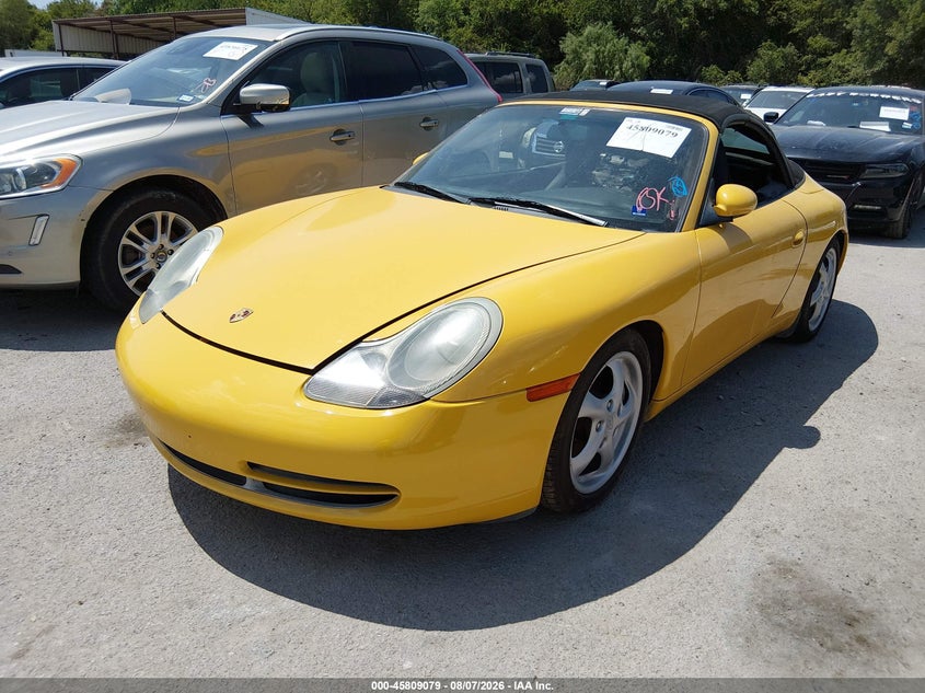 1999 Porsche 911 VIN WP0CA2990XS652302 IAAI salvage auction — THEFT, Clear (Florida), sold $5,600 on 2026-08-10 (photo 2)