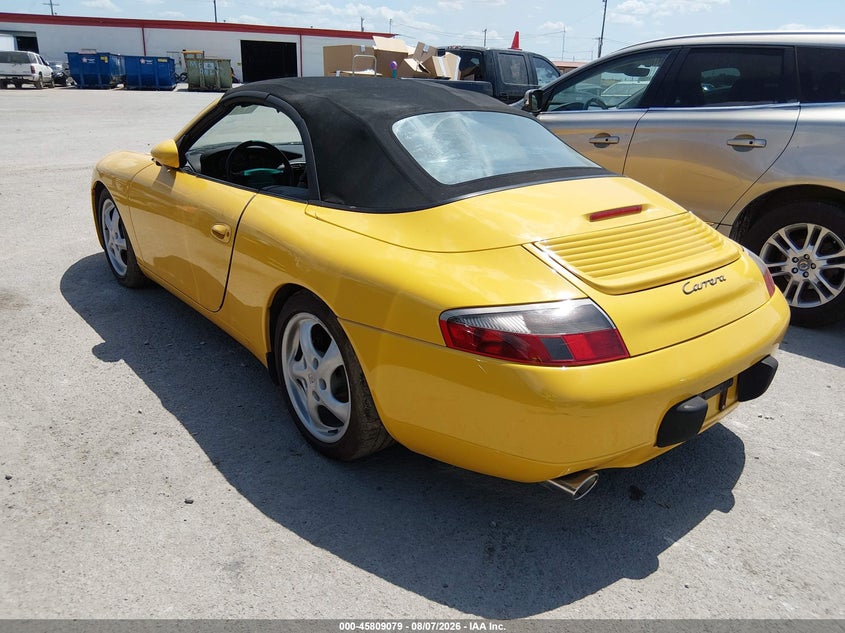 1999 Porsche 911 VIN WP0CA2990XS652302 IAAI salvage auction — THEFT, Clear (Florida), sold $5,600 on 2026-08-10 (photo 3)