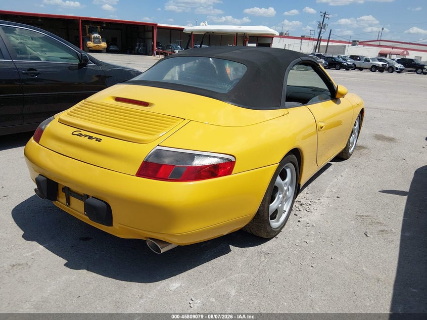 1999 Porsche 911 VIN WP0CA2990XS652302 IAAI salvage auction — THEFT, Clear (Florida), sold $5,600 on 2026-08-10 (photo 4)