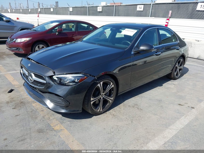 2023 Mercedes-benz C class VIN W1KAF4GBXPR102533 IAAI salvage auction — FRONT END, Wait Title, sold $16,100 on 2026-09-05 (photo 2)