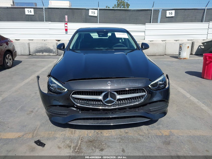 2023 Mercedes-benz C class VIN W1KAF4GBXPR102533 IAAI salvage auction — FRONT END, Wait Title, sold $16,100 on 2026-09-05 (photo 6)