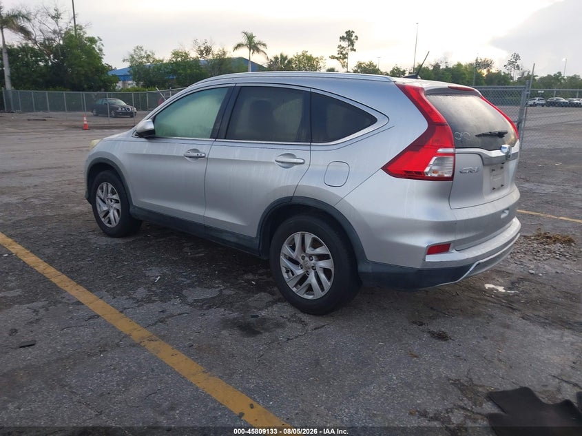 2015 Honda Cr-v VIN 2HKRM3H77FH510680 IAAI salvage auction — NORMAL WEAR, Clear (Florida), sold $3,300 on 2026-09-10 (photo 3)