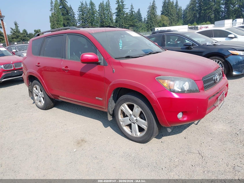 2007 Toyota Rav4 VIN JTMBK32V976022129 IAAI salvage auction — LEFT FRONT, Bill Of Sale (Washington), sold $925 on 2026-08-27 (photo 1)