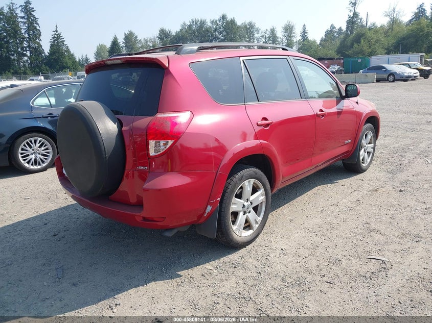 2007 Toyota Rav4 VIN JTMBK32V976022129 IAAI salvage auction — LEFT FRONT, Bill Of Sale (Washington), sold $925 on 2026-08-27 (photo 4)