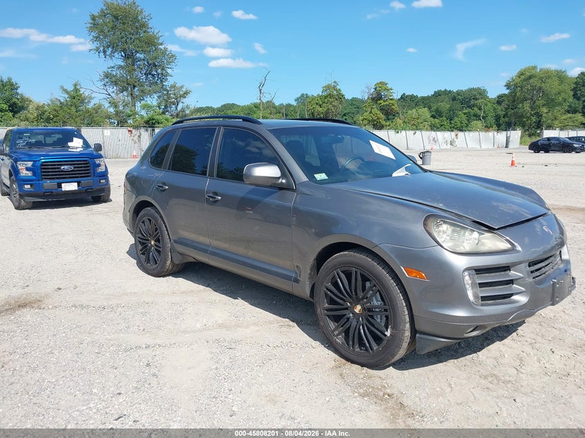 2010 Porsche Cayenne VIN WP1AA2AP0ALA05321 IAAI salvage auction — FRONT & REAR, Clear (Massachusetts), sold $775 on 2026-08-18 (photo 1)