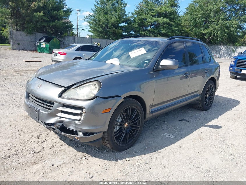 2010 Porsche Cayenne VIN WP1AA2AP0ALA05321 IAAI salvage auction — FRONT & REAR, Clear (Massachusetts), sold $775 on 2026-08-18 (photo 2)