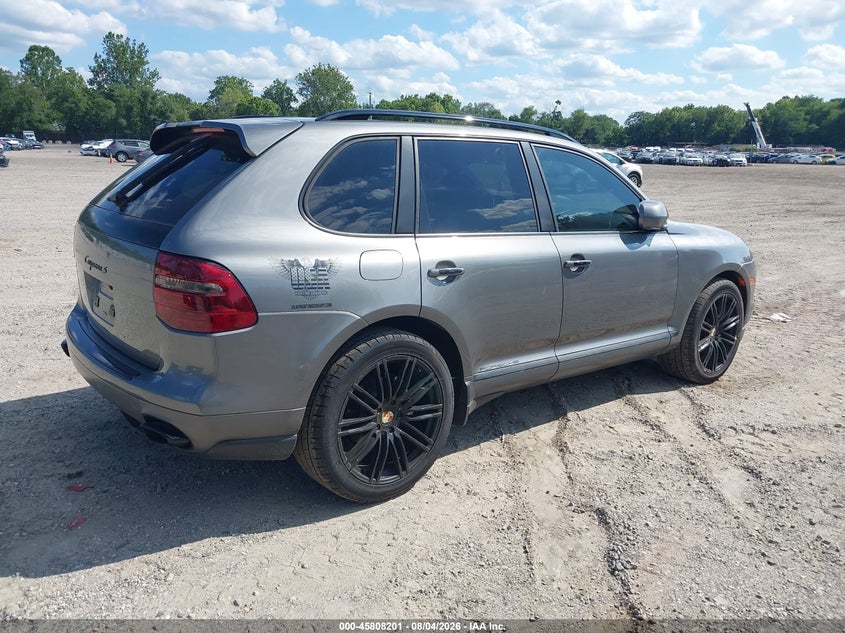 2010 Porsche Cayenne VIN WP1AA2AP0ALA05321 IAAI salvage auction — FRONT & REAR, Clear (Massachusetts), sold $775 on 2026-08-18 (photo 4)
