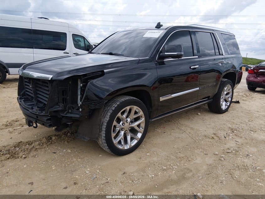 2016 Cadillac Escalade VIN 1GYS3CKJ2GR453396 IAAI salvage auction — FRONT END, Salvage Title, sold $5,800 on 2026-09-07 (photo 2)