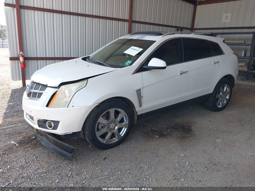 2012 Cadillac Srx VIN 3GYFNBE36CS641493 IAAI salvage auction — FRONT END, Wait Title, sold $375 on 2026-08-22 (photo 2)