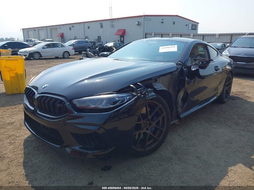 2020 BMW M8 VIN WBSAE0C00LCD15431 IAAI salvage auction — LEFT SIDE, Bill Of Sale (Washington), sold $30,000 on 2026-09-22 (photo 2)