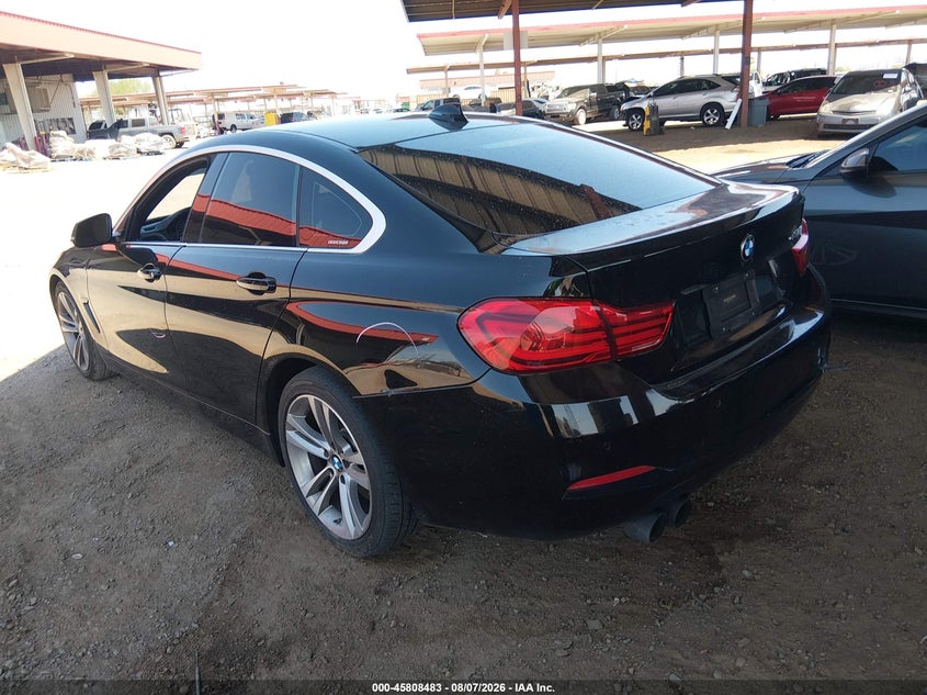 2019 BMW 4er VIN WBA4J1C52KBM13134 IAAI salvage auction — SIDE, Salvage (Arizona), sold $3,350 on 2026-08-16 (photo 3)