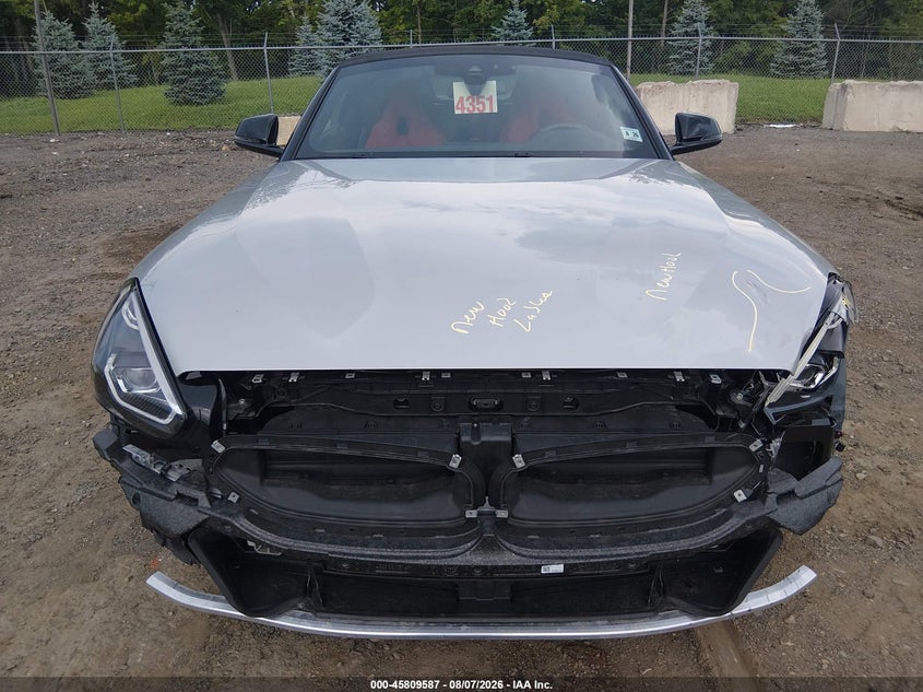 2021 BMW Z4 VIN WBAHF3C03MWX30936 IAAI salvage auction — FRONT END, Salvage Title, sold $19,350 on 2026-09-10 (photo 6)