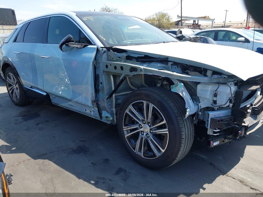 2024 Cadillac Lyriq VIN 1GYKPMRL3RZ143858 — IAAI salvage auction photo