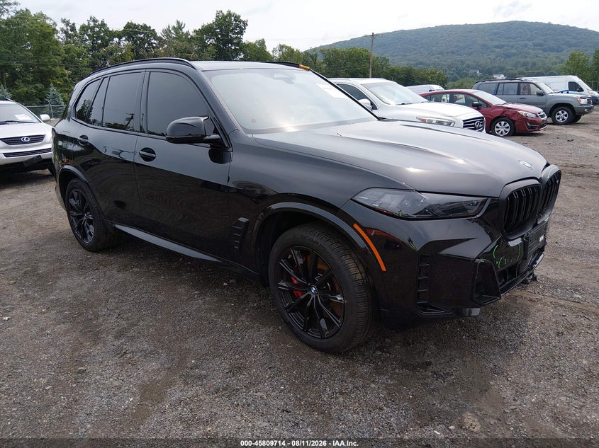 2025 BMW X5 VIN 5UX33EU07S9X71614 — IAAI salvage auction photo