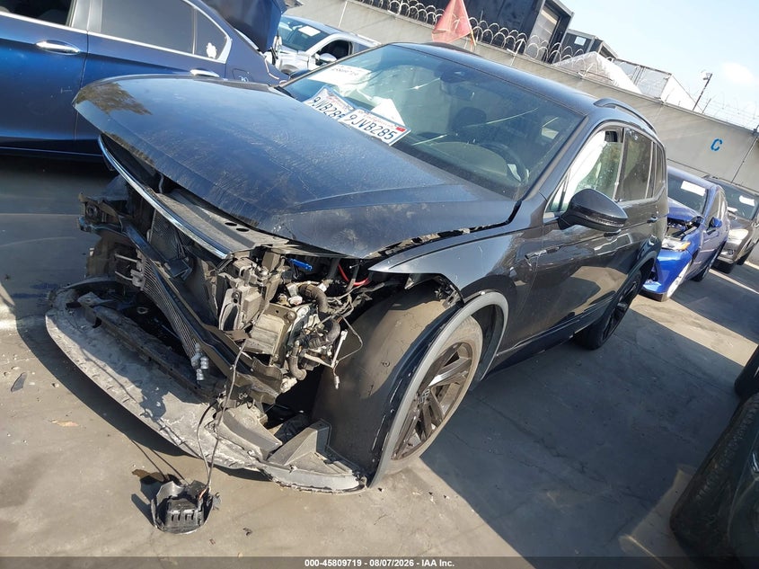 2023 Volkswagen Tiguan VIN 3VVCB7AX6PM140977 IAAI salvage auction — RIGHT FRONT, Salvage Title, sold $4,950 on 2026-09-19 (photo 2)