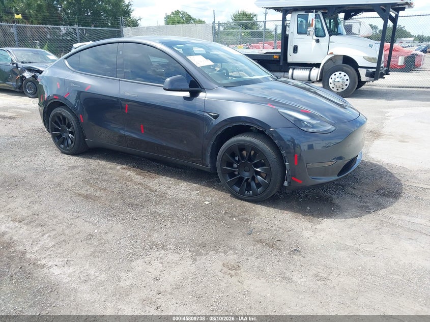 2024 Tesla Model y VIN 7SAYGDED7RF097040 — IAAI salvage auction photo