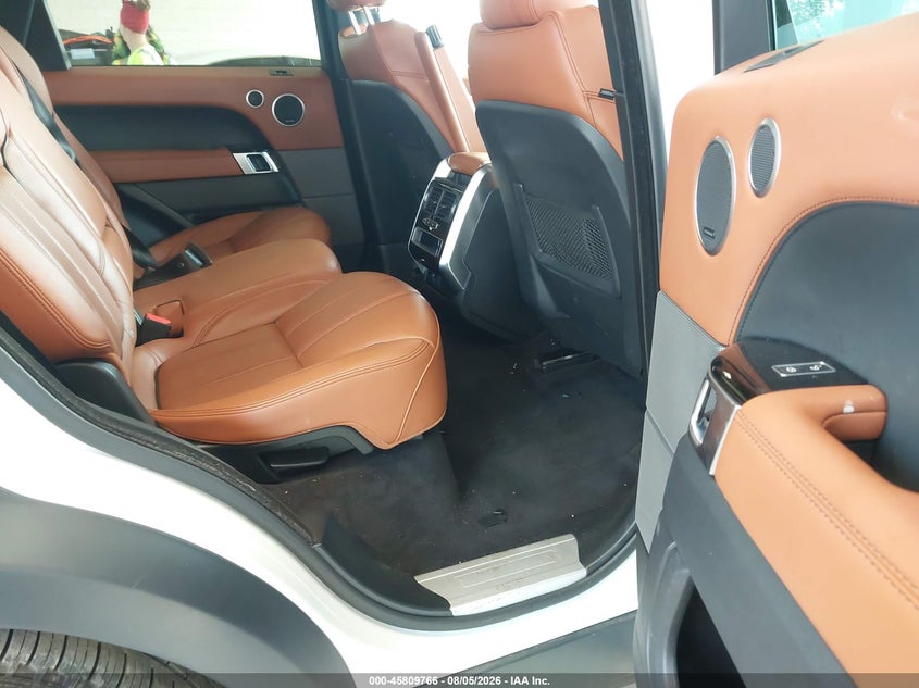 2015 Land rover Range rover sport VIN SALWR2VF3FA618949 IAAI salvage auction — FRONT END, Salvage Title, sold $6,000 on 2026-09-12 (photo 8)