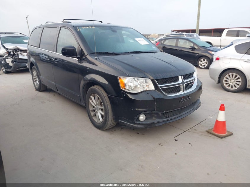 2019 Dodge Grand caravan VIN 2C4RDGCG7KR717579 IAAI salvage auction — RIGHT FRONT, Original (Texas), sold $1,500 on 2026-08-29 (photo 1)