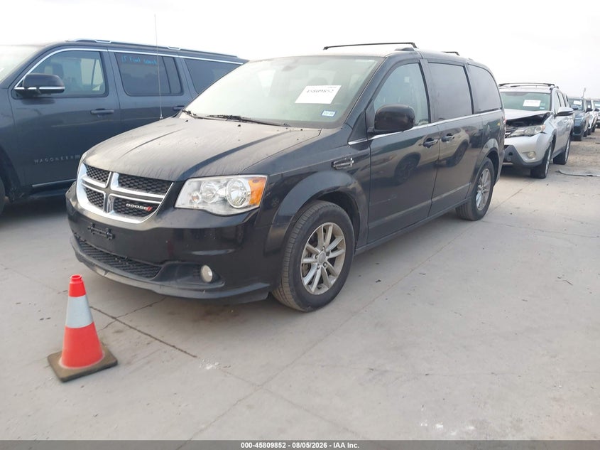 2019 Dodge Grand caravan VIN 2C4RDGCG7KR717579 IAAI salvage auction — RIGHT FRONT, Original (Texas), sold $1,500 on 2026-08-29 (photo 2)