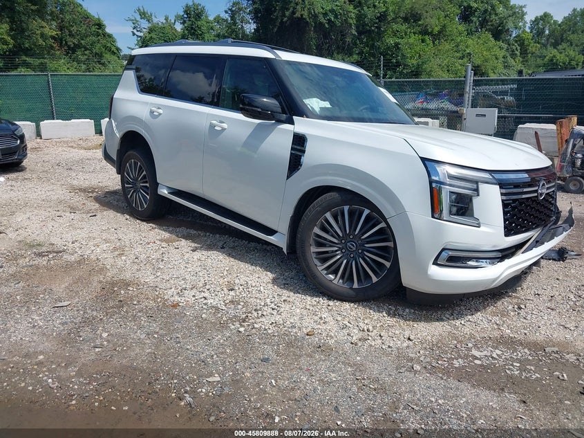 2026 Nissan Armada VIN JN8AY3CC4T9230097 — IAAI salvage auction photo