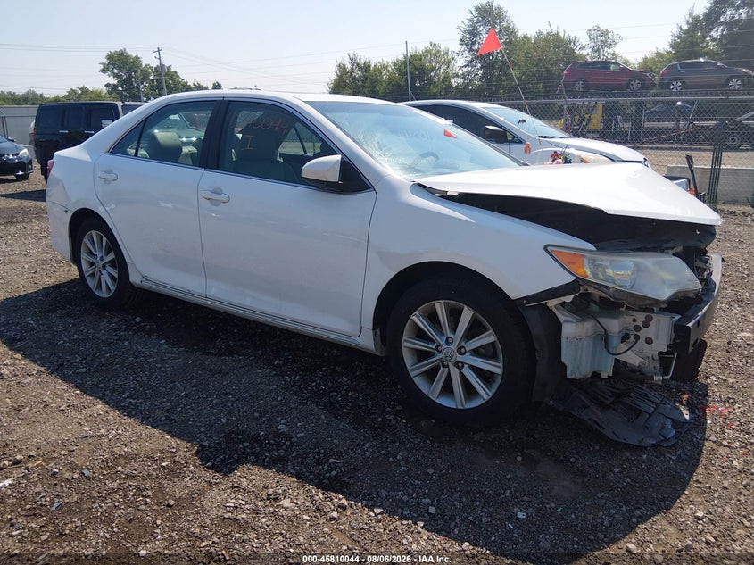 2012 Toyota Camry VIN 4T1BF1FK3CU138906 IAAI salvage auction — FRONT END, Salvage (Ohio), sold $1,450 on 2026-08-20 (photo 1)