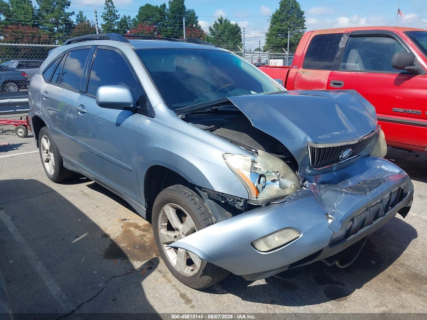 2004 Lexus Rx 330 VIN JTJHA31U340032723 IAAI salvage auction — NORMAL WEAR, Clear-Dealer Only (North Carolina), sold $1,150 on 2026-09-06 (photo 1)