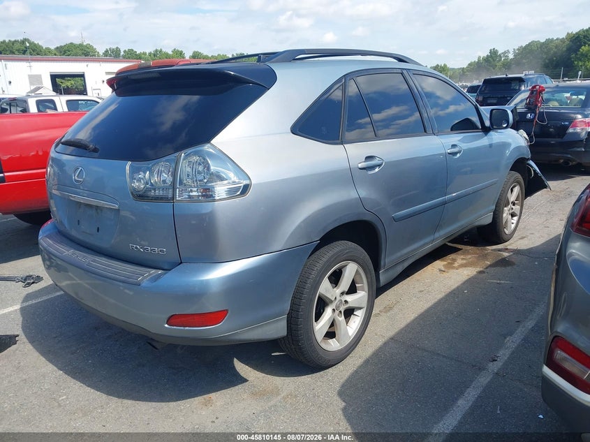 2004 Lexus Rx 330 VIN JTJHA31U340032723 IAAI salvage auction — NORMAL WEAR, Clear-Dealer Only (North Carolina), sold $1,150 on 2026-09-06 (photo 4)