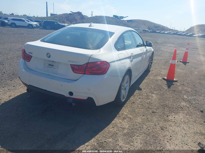 2018 BMW 4er VIN WBA4J7C55JBH15490 IAAI salvage auction — NORMAL WEAR, Salvage Title, sold $2,550 on 2026-08-18 (photo 4)